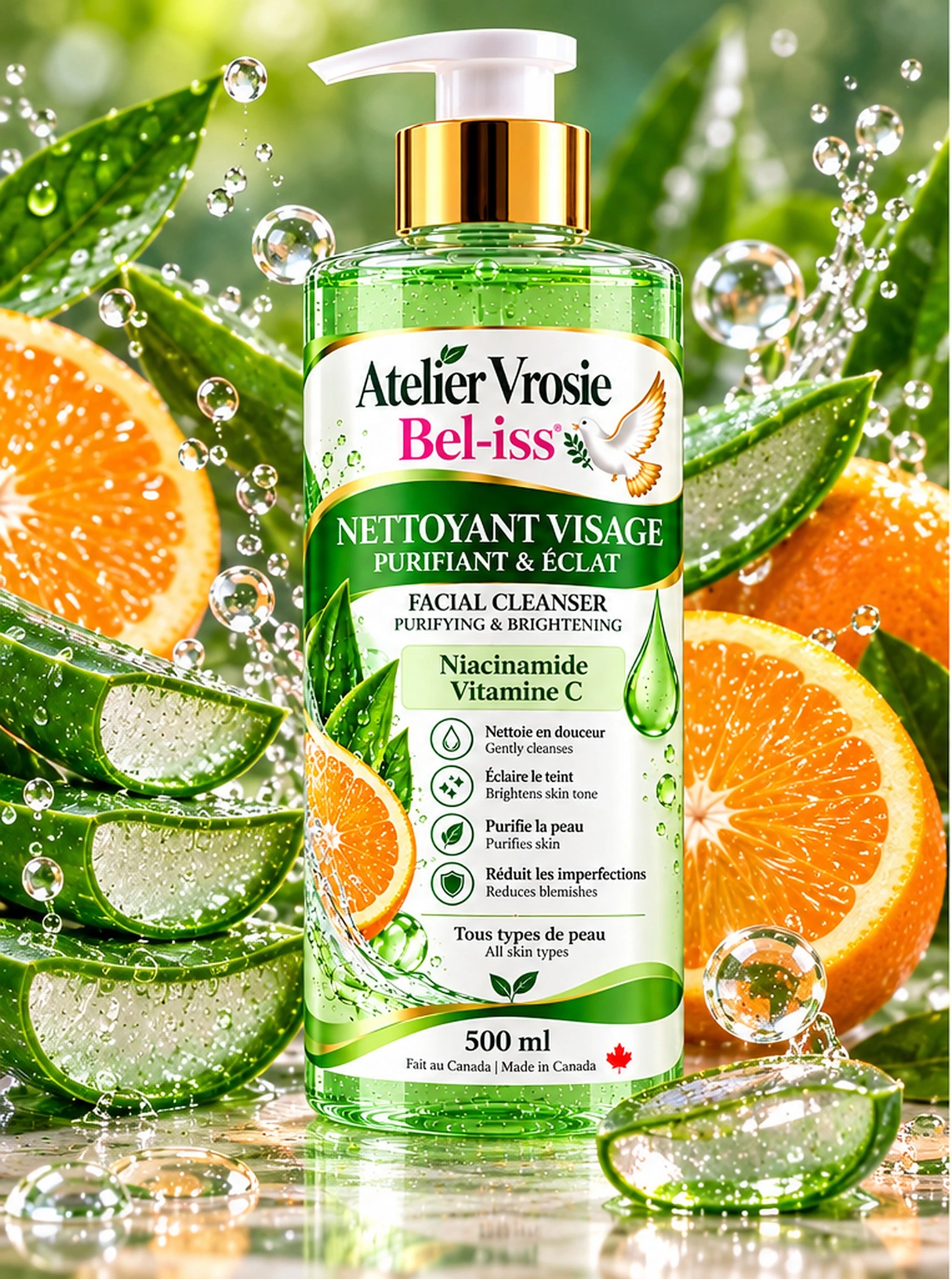 Bel-iss — Nettoyant visage anti-imperfections