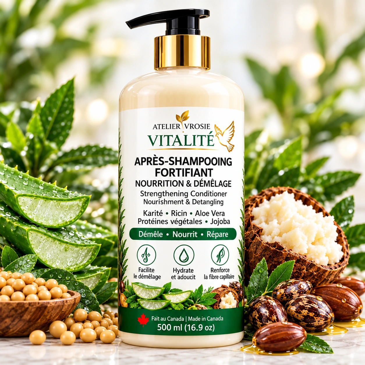 Après-Shampooing VITALITÉ — flacon de 500 ml